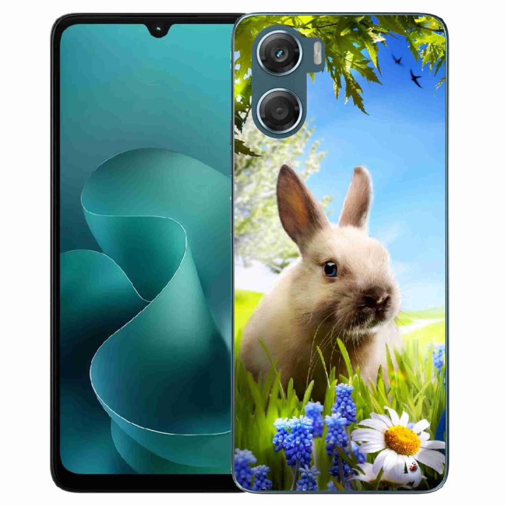 Gélový kryt mmCase na Motorola G06/G06 Power - zajačik