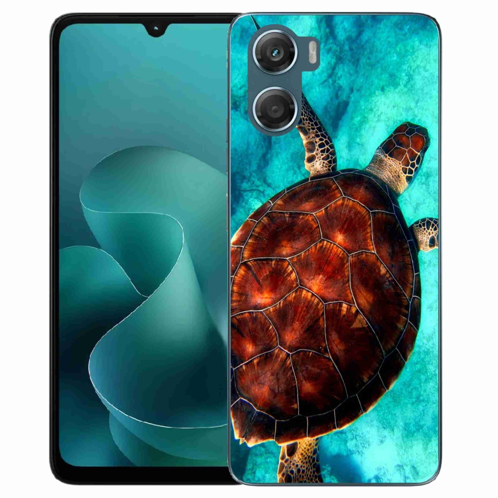 Gélový kryt mmCase na Motorola G06/G06 Power - korytnačka