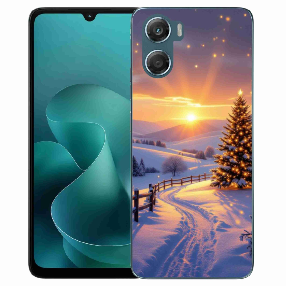Gélový kryt mmCase na Motorola G06/G06 Power - zimná krajina