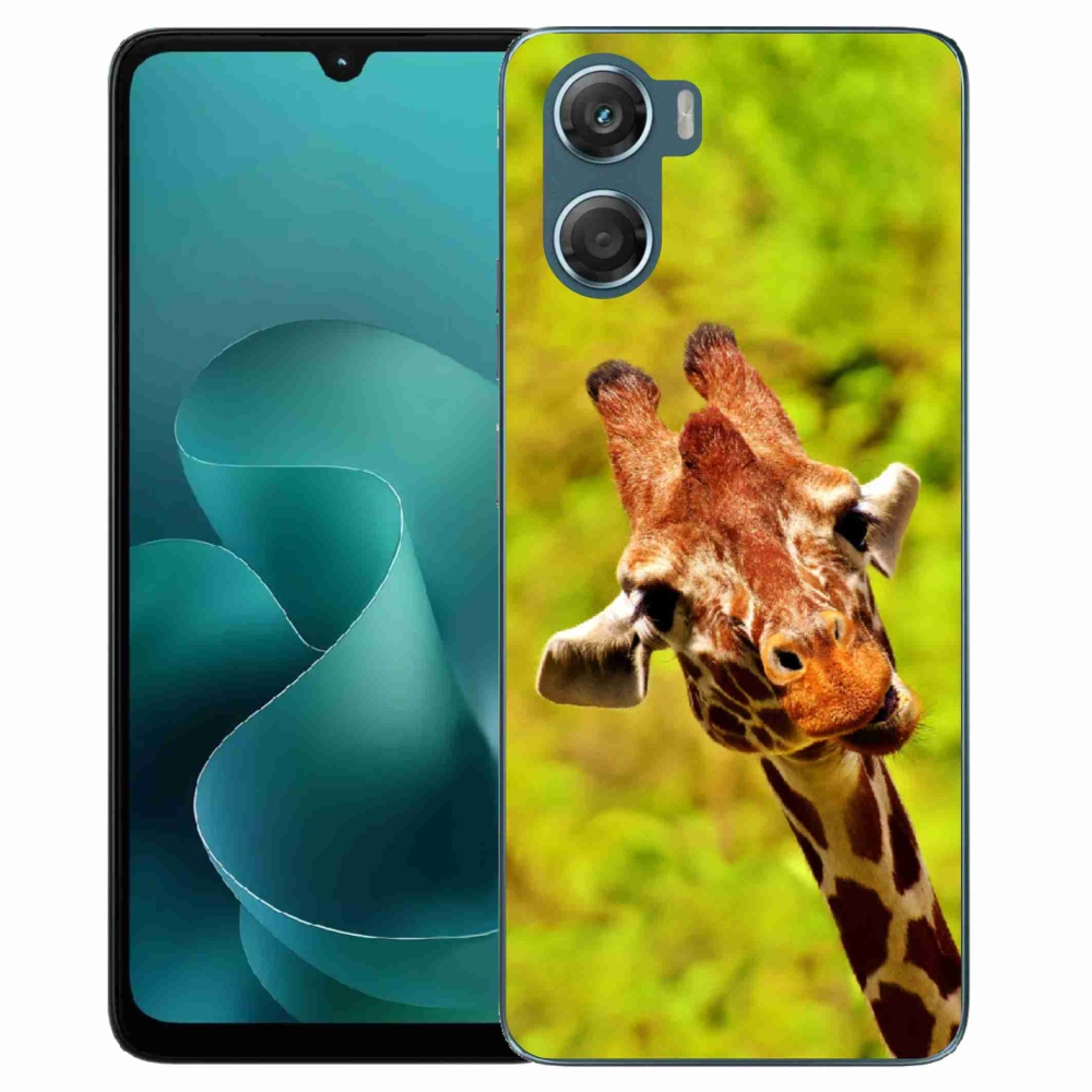 Gélový kryt mmCase na Motorola G06/G06 Power - žirafa