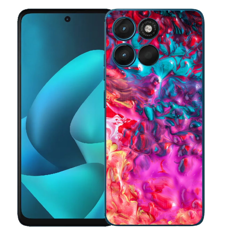 Gélový obal mmCase pre Motorola Moto G57 Power – abstrakt 27
