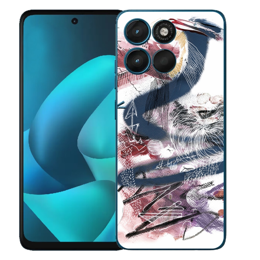 Gélový obal mmCase pre Motorola Moto G57 Power – abstraktný motív 28