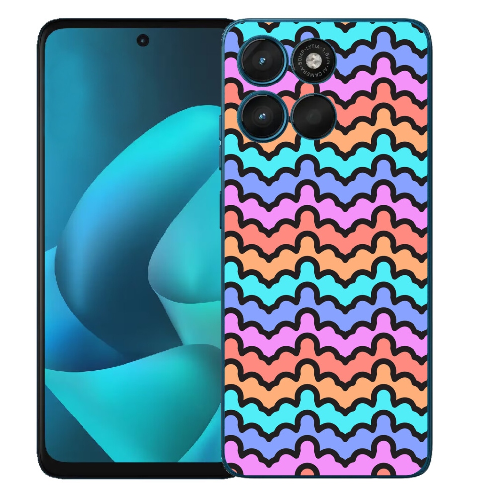 Gélový obal mmCase pre Motorola Moto G57 Power – abstraktný motív 30
