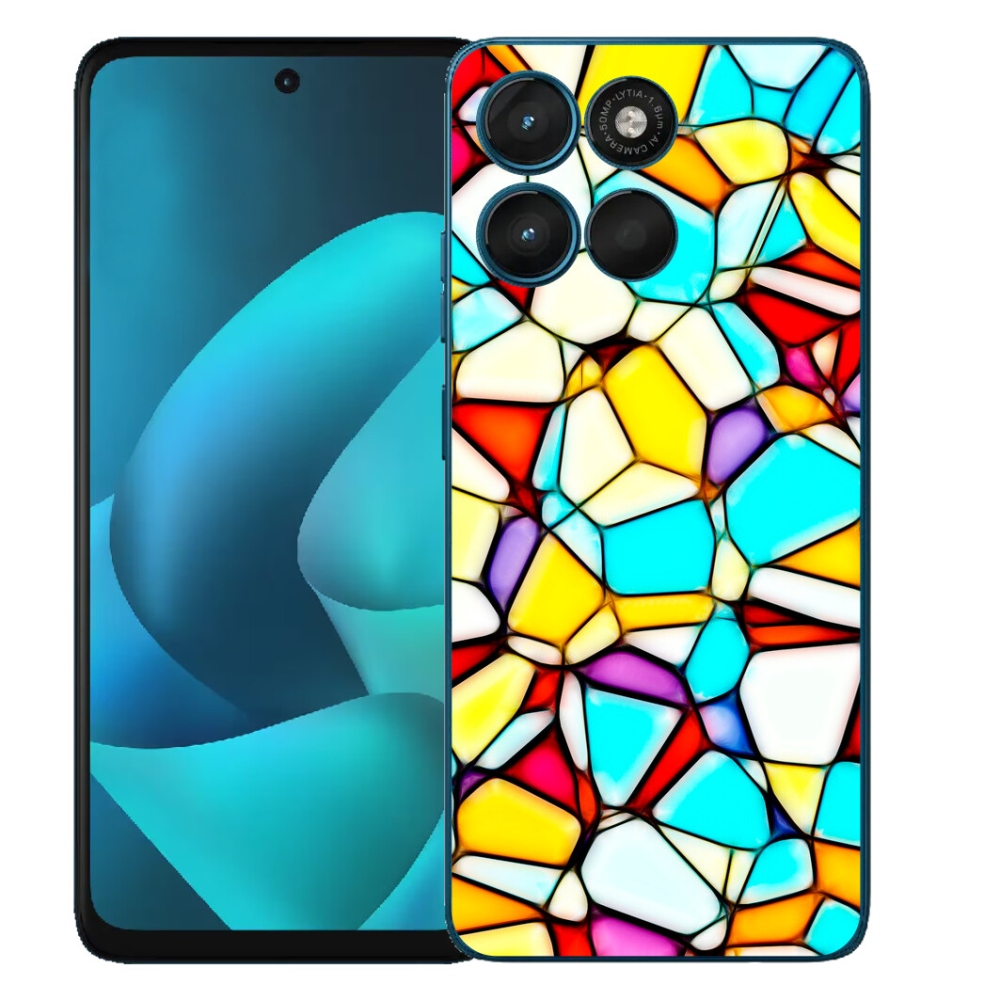 Gélový obal mmCase pre Motorola Moto G57 Power – abstraktný motív 40