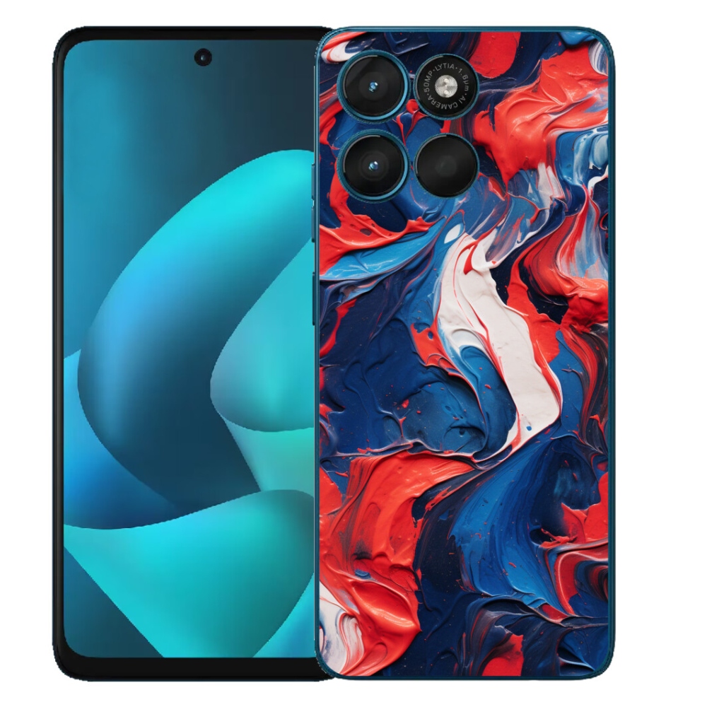 Gélový obal mmCase pre Motorola Moto G57 Power – abstraktný motív 7