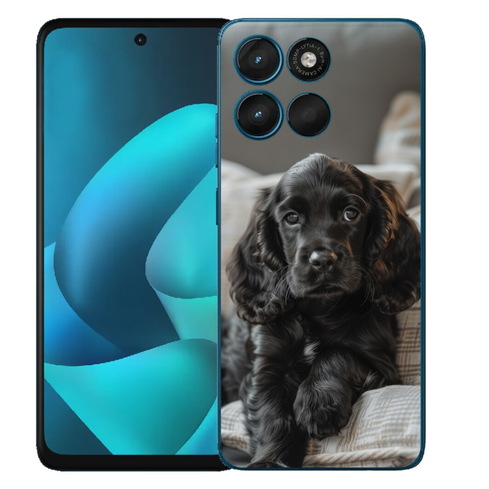 Gélový obal mmCase pre Motorola Moto G57 Power – anglický kokeršpaniel