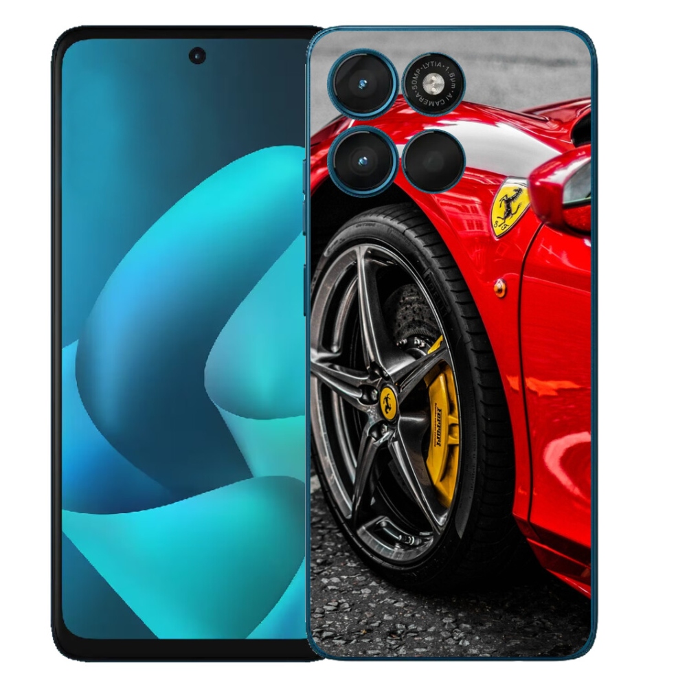 Gélový obal mmCase pre Motorola Moto G57 Power – auto 1