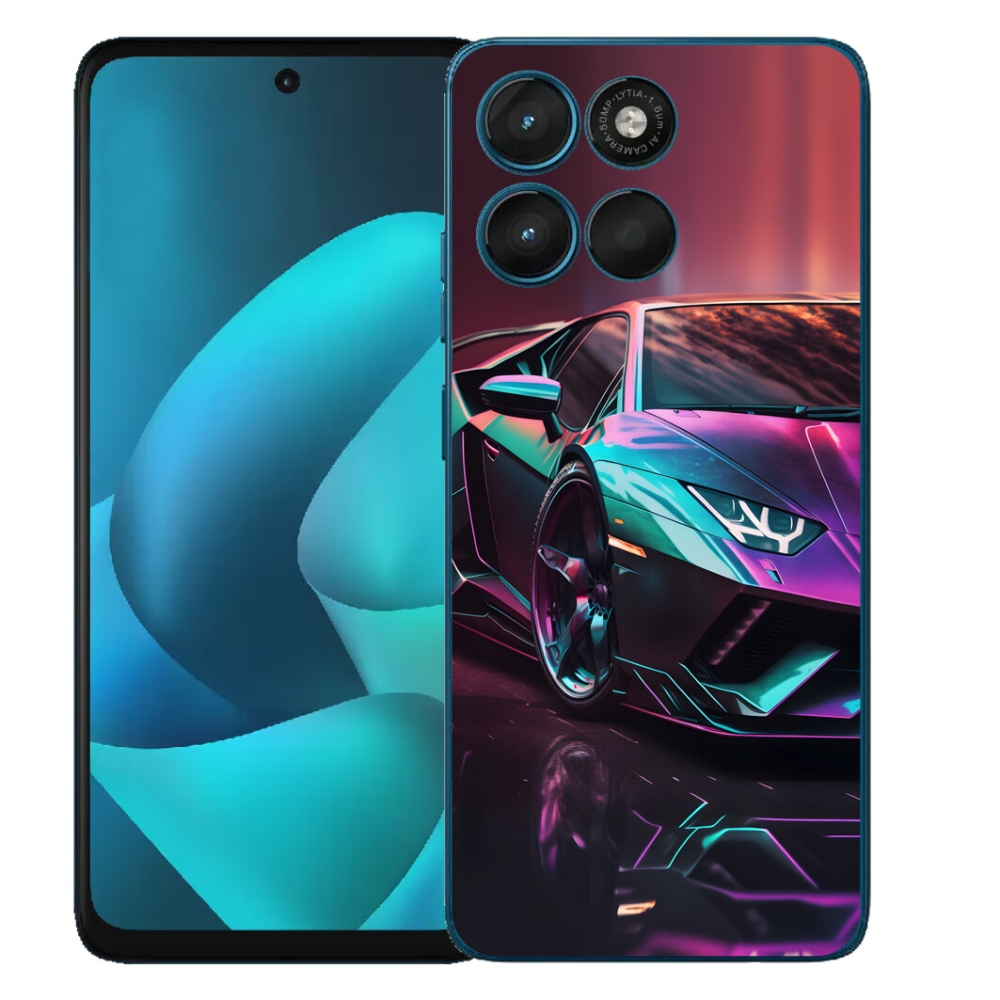 Gélový obal mmCase pre Motorola Moto G57 Power – auto 8
