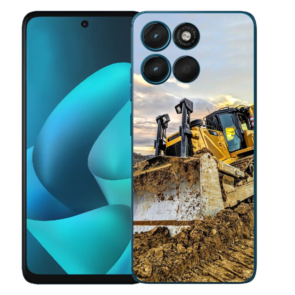 Gélový obal mmCase pre Motorola Moto G57 Power – bagr