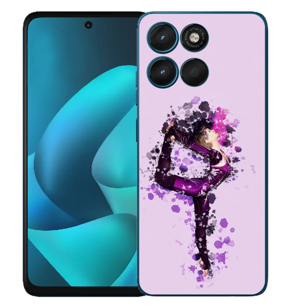 Gélový obal mmCase pre Motorola Moto G57 Power – baletka