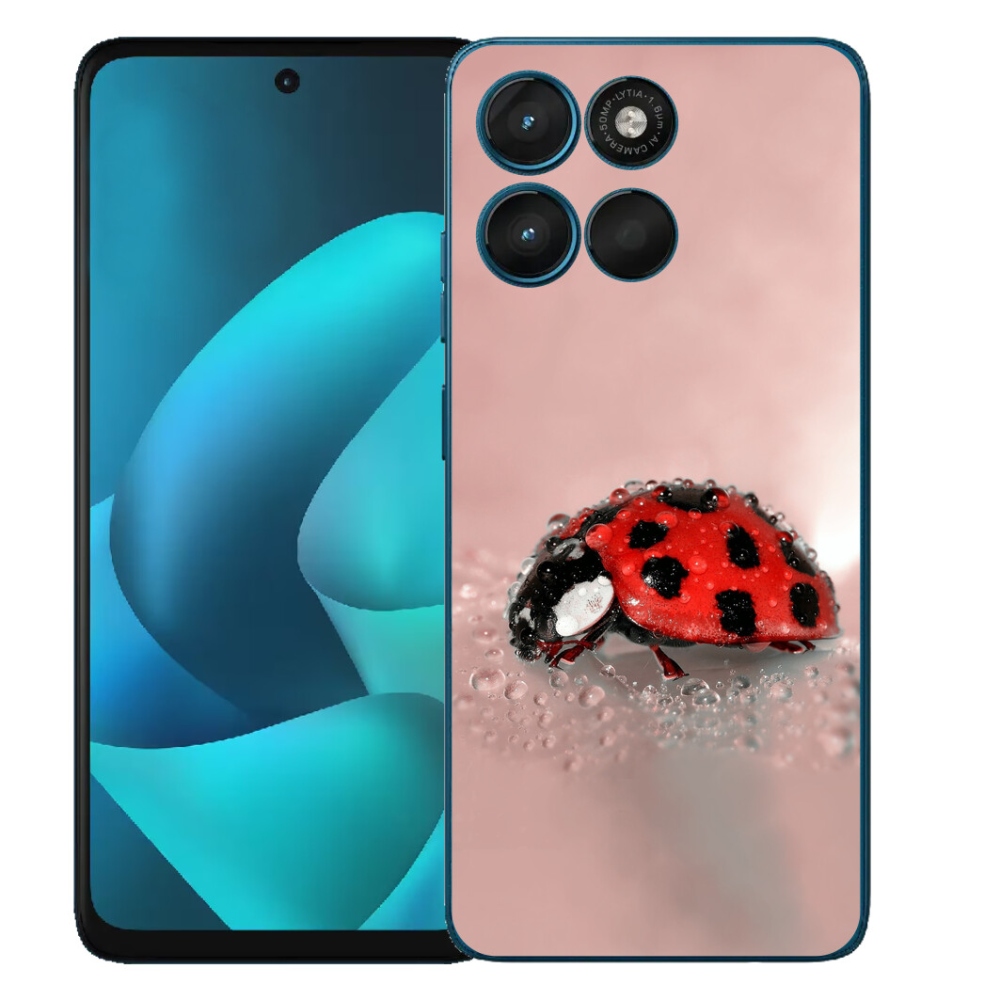 Gélový obal mmCase pre Motorola Moto G57 Power – lienka