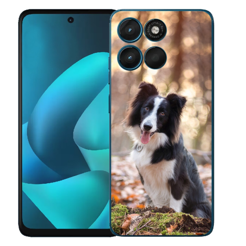 Gélový obal mmCase pre Motorola Moto G57 Power – border kolie 1