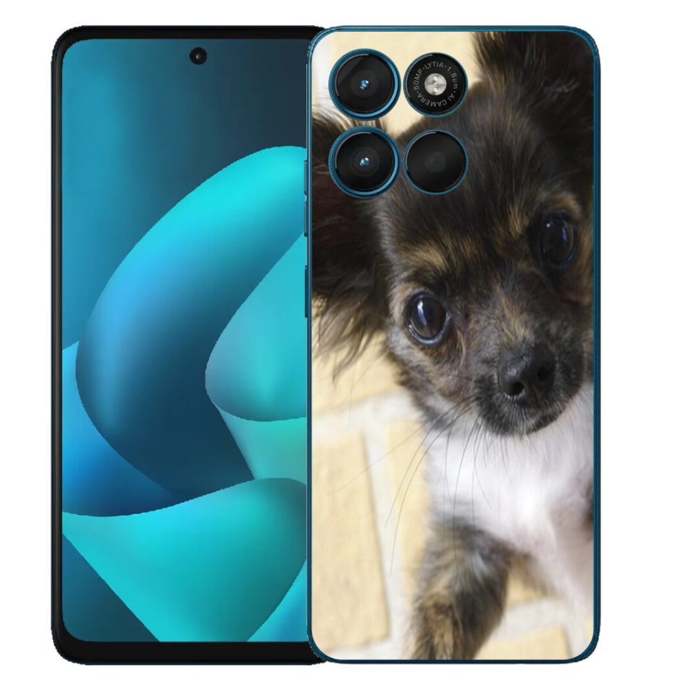 Gélový obal mmCase pre Motorola Moto G57 Power – čivava 2