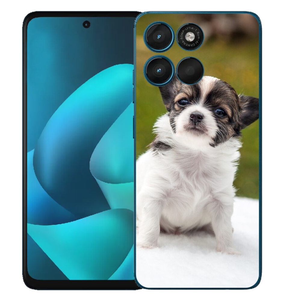Gélový obal mmCase pre Motorola Moto G57 Power – čivava 4