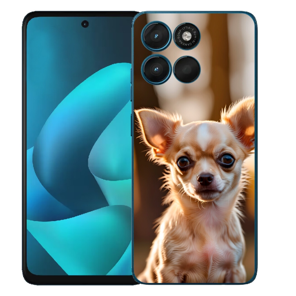 Gélový obal mmCase pre Motorola Moto G57 Power – čivava 6