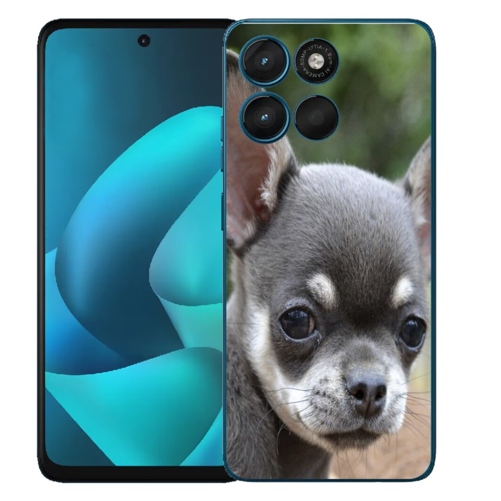 Gélový obal mmCase na Motorola Moto G57 Power – čivava