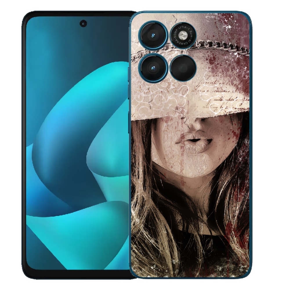 Gélový obal mmCase pre Motorola Moto G57 Power – dievča