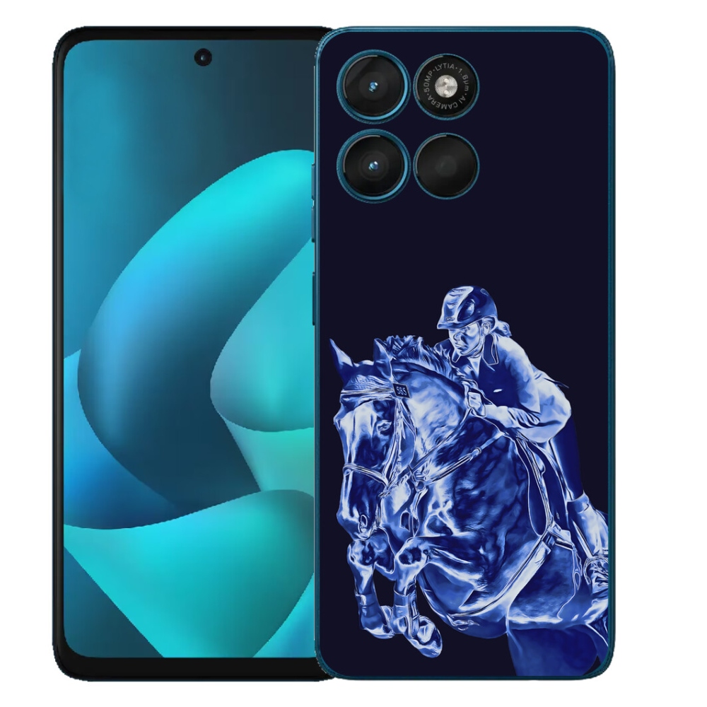 Gélový obal mmCase pre Motorola Moto G57 Power – dostihový kôň