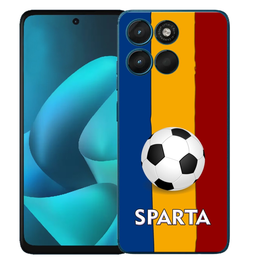 Gélový obal mmCase pre Motorola Moto G57 Power – futbal 1