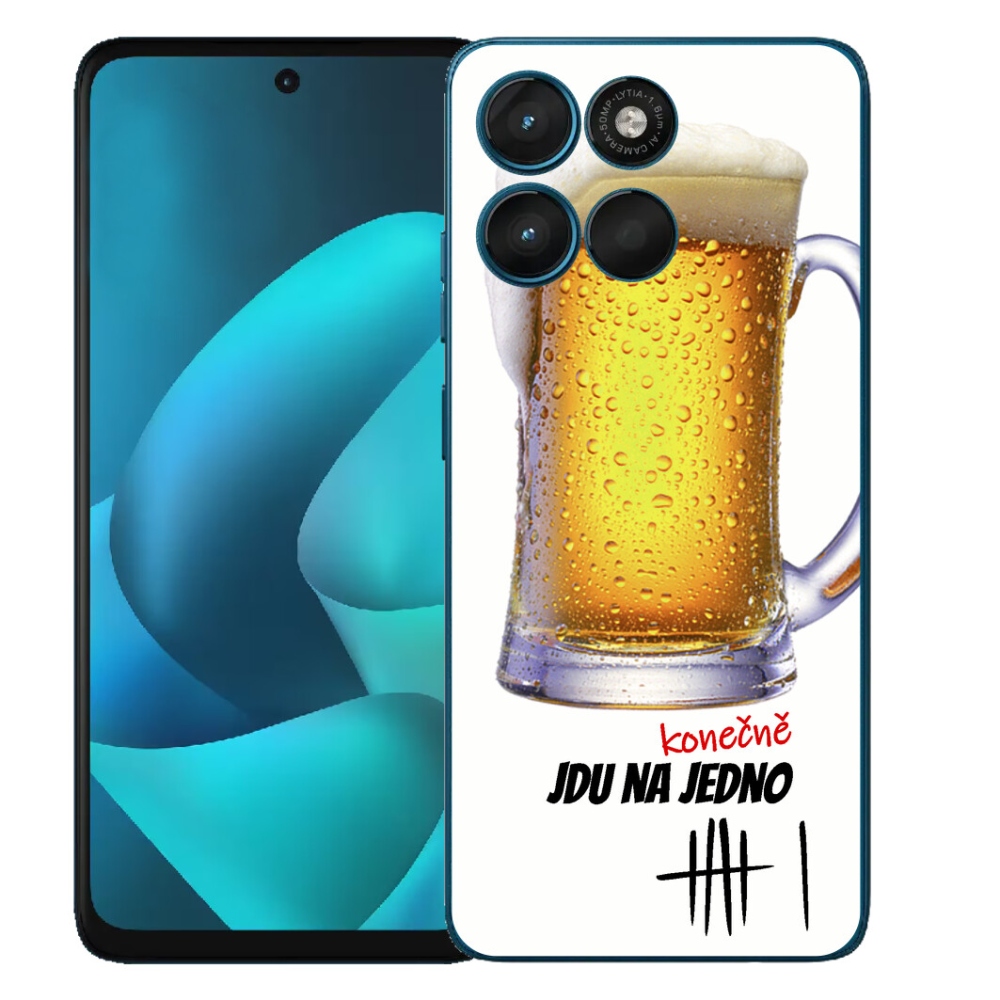 Gélový obal mmCase pre Motorola Moto G57 Power – idem na jedno