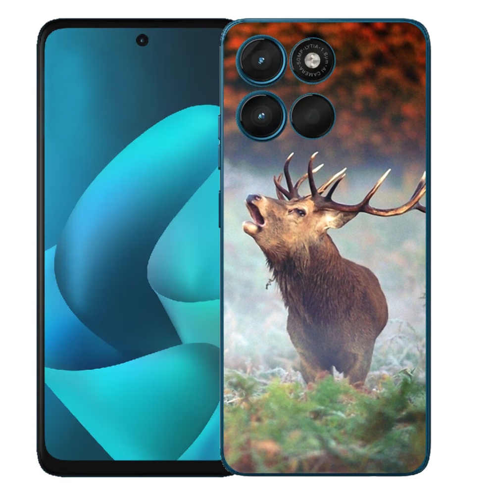 Gélový obal mmCase pre Motorola Moto G57 Power – jelen 2