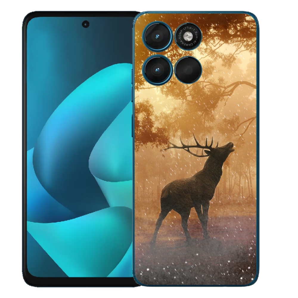 Gélový obal mmCase pre Motorola Moto G57 Power – jeleň v ruji