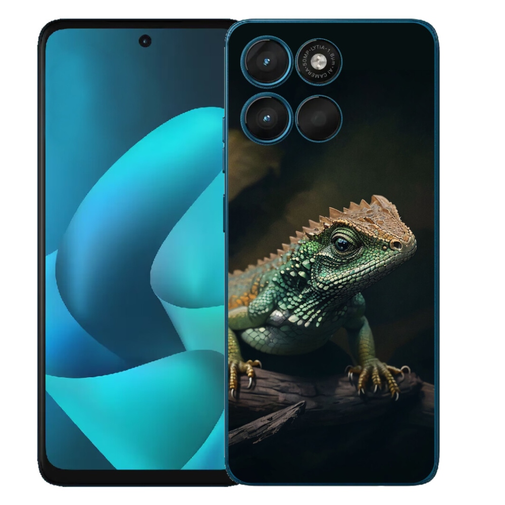Gélový obal mmCase pre Motorola Moto G57 Power – jašterica