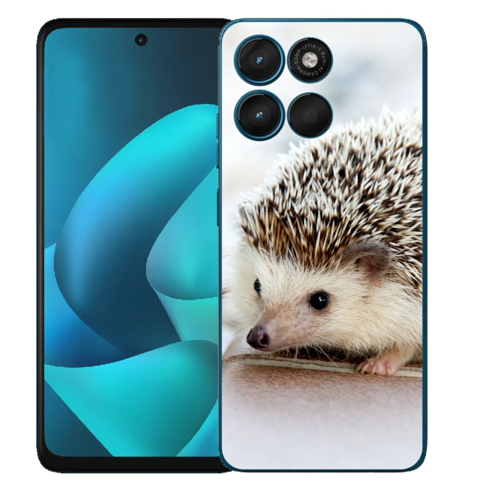 Gélový obal mmCase pre Motorola Moto G57 Power – ježko