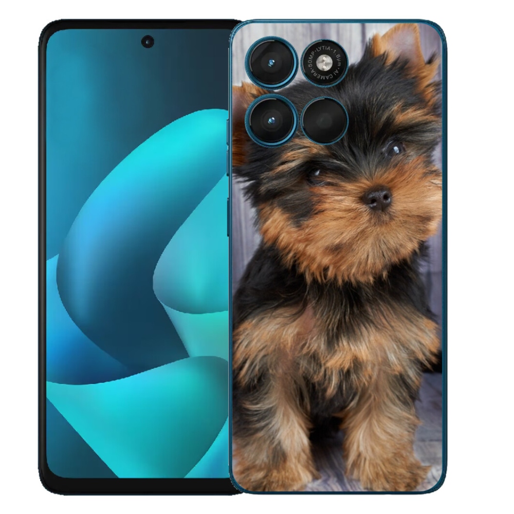 Gélový obal mmCase pre Motorola Moto G57 Power – jorkšír 9