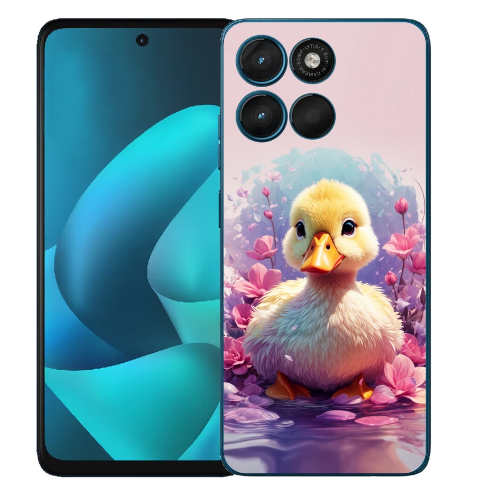 Gélový obal mmCase na Motorola Moto G57 Power – kačička
