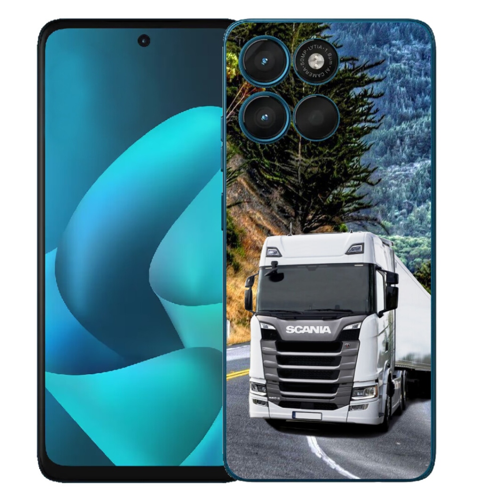 Gélový obal mmCase pre Motorola Moto G57 Power – kamión 1