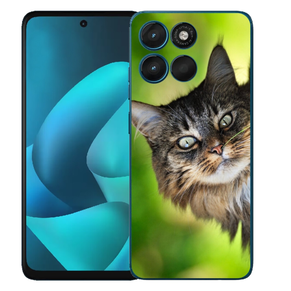 Gélový obal mmCase pre Motorola Moto G57 Power – mačka 3