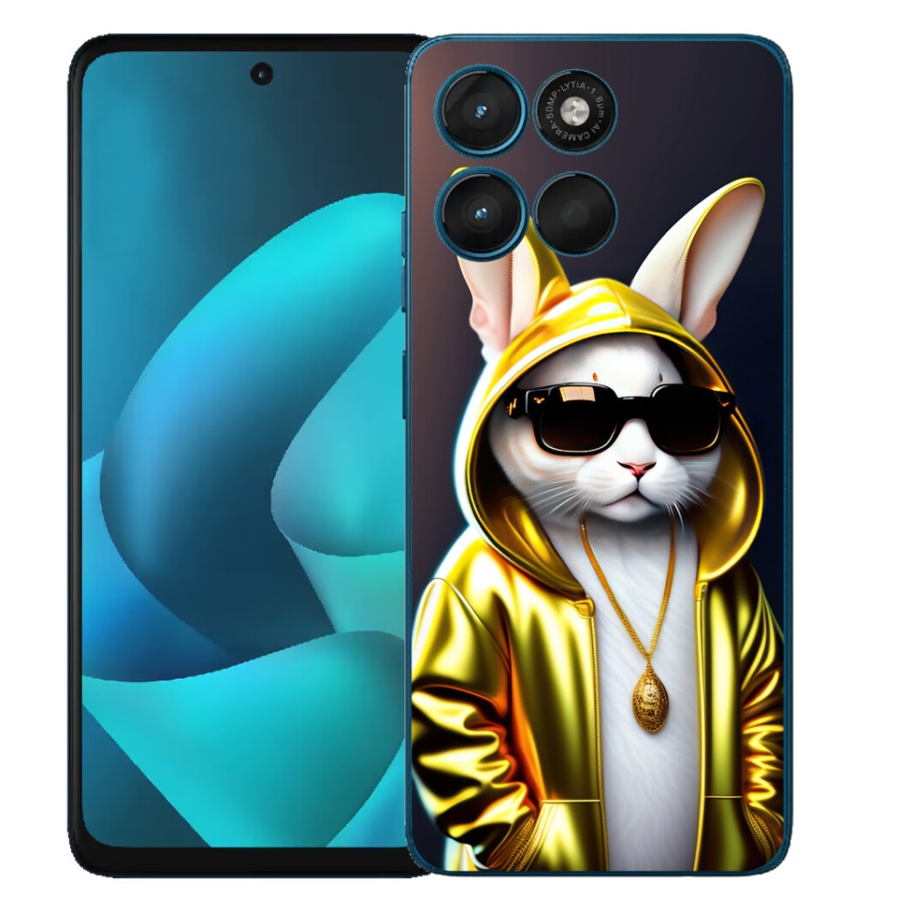 Gélový obal mmCase pre Motorola Moto G57 Power – mačka boss
