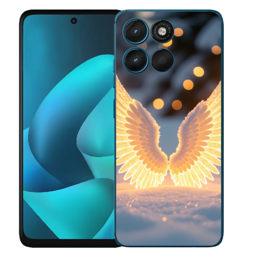 Gélový obal mmCase pre Motorola Moto G57 Power – krídla