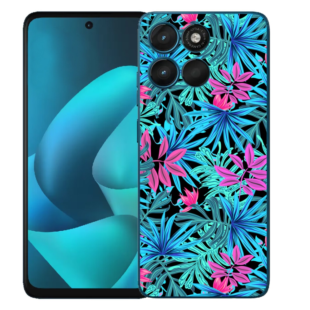 Gélový obal mmCase pre Motorola Moto G57 Power – kvety 3