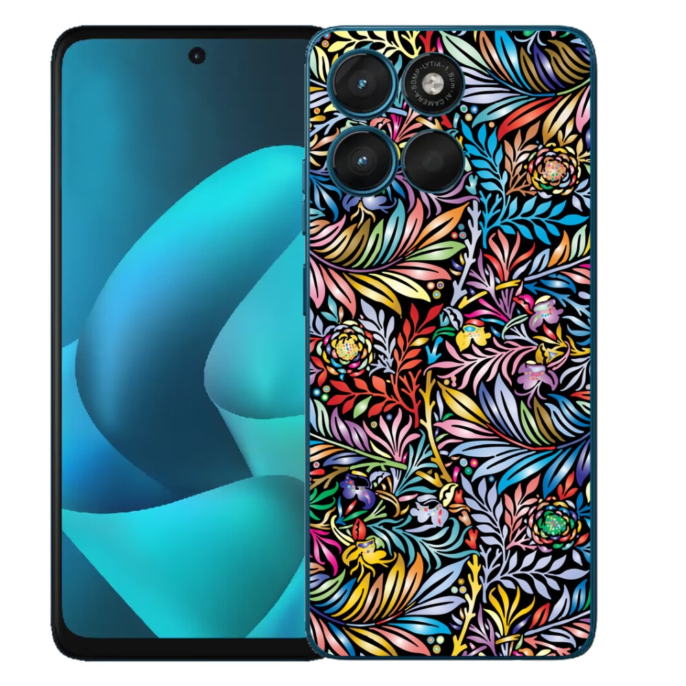 Gélový obal mmCase pre Motorola Moto G57 Power – kvety 5