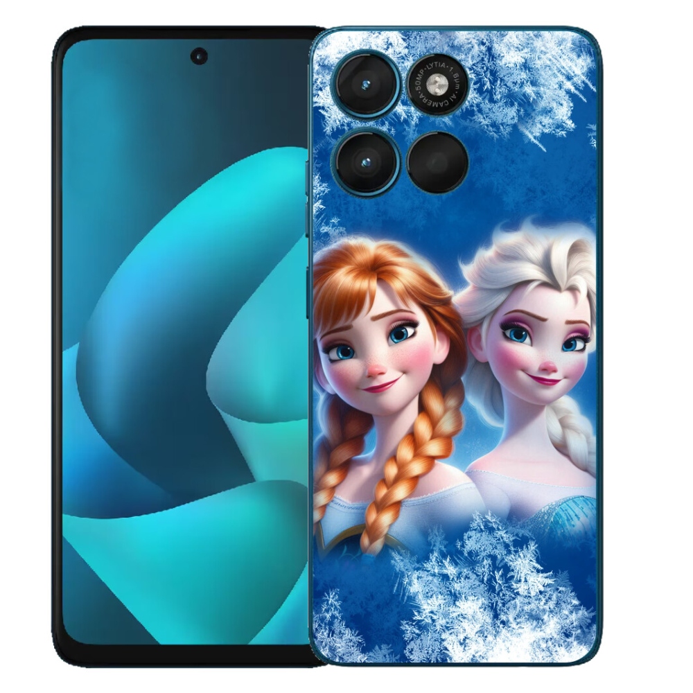Gélový obal mmCase pre Motorola Moto G57 Power – Ľadové kráľovstvo 2