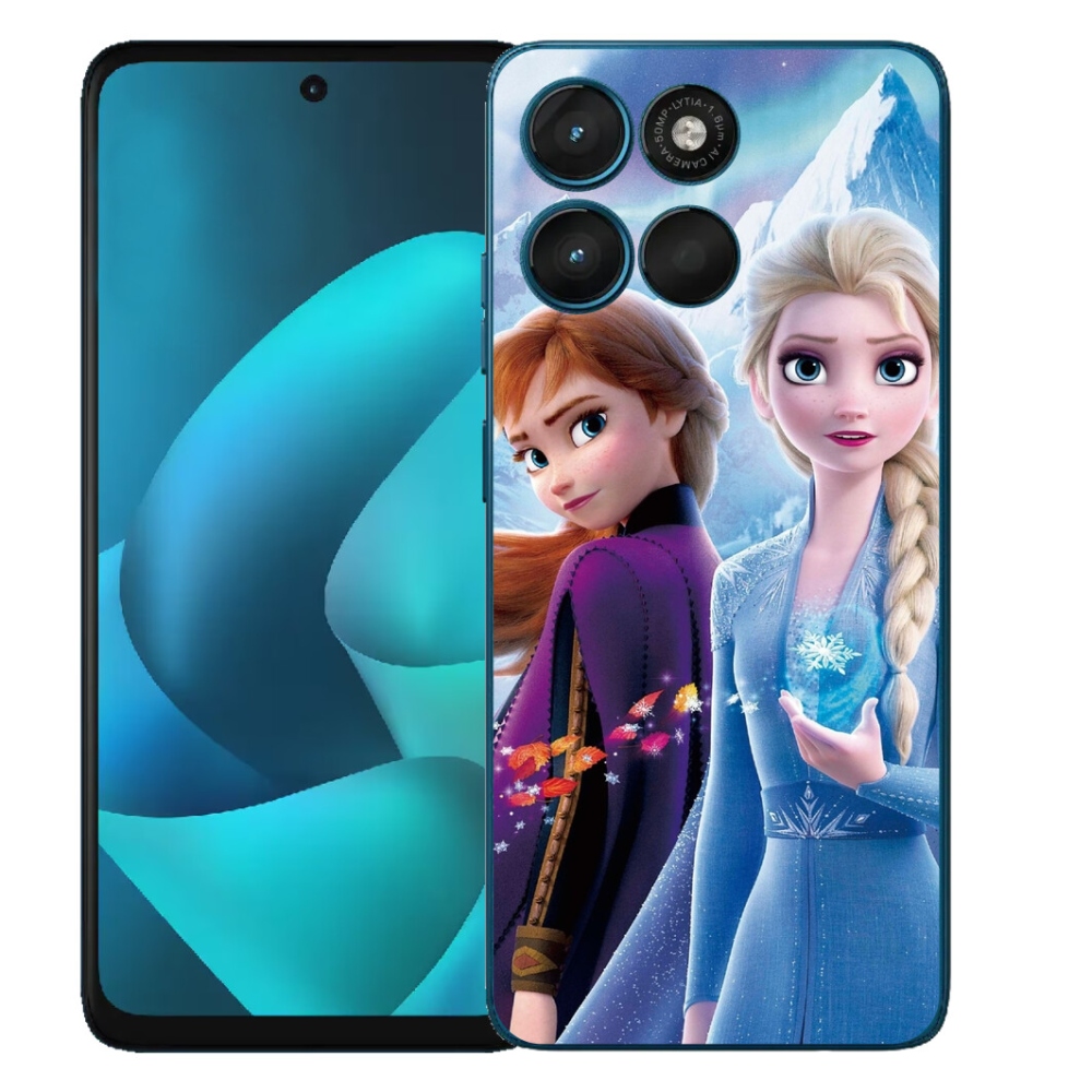 Gélový obal mmCase pre Motorola Moto G57 Power – Ľadové kráľovstvo 3