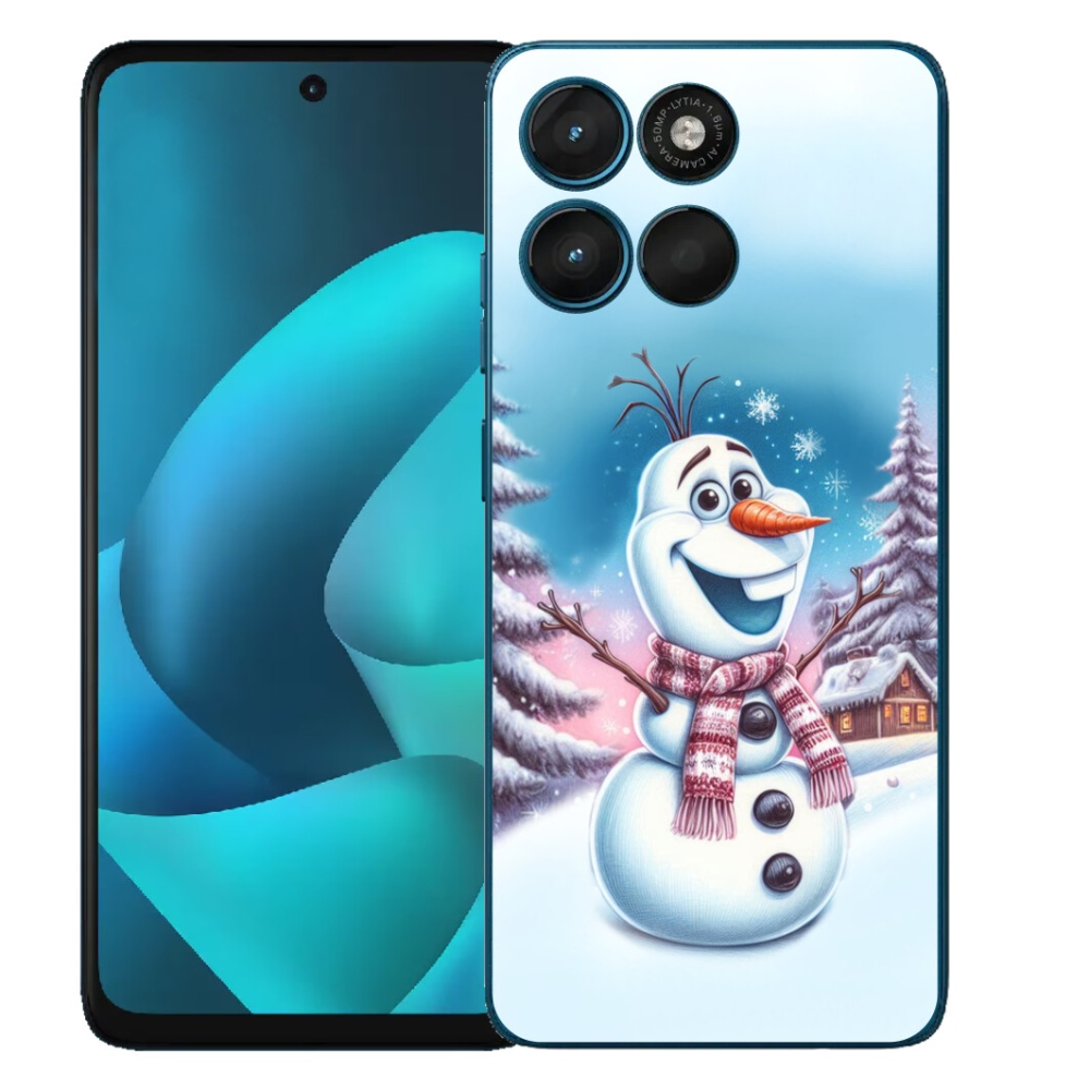 Gélový obal mmCase pre Motorola Moto G57 Power – ľadové kráľovstvo
