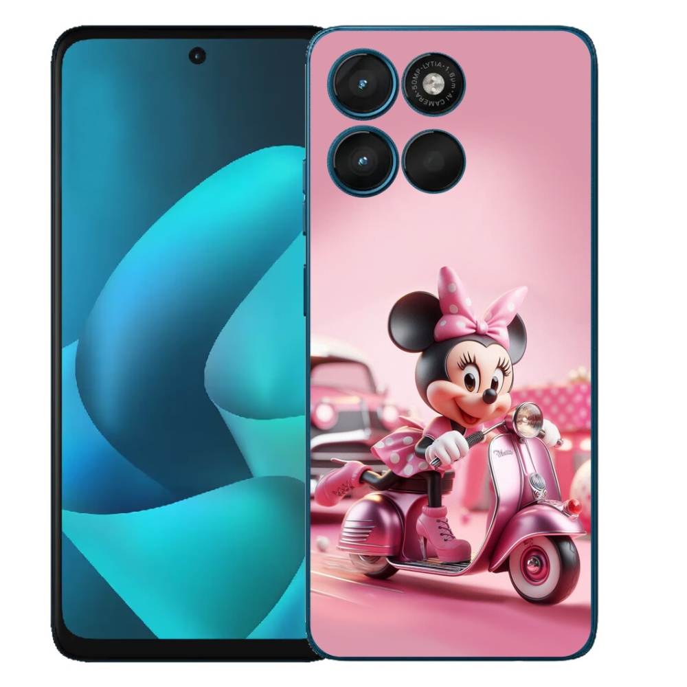 Gélový obal mmCase pre Motorola Moto G57 Power – minnie 1