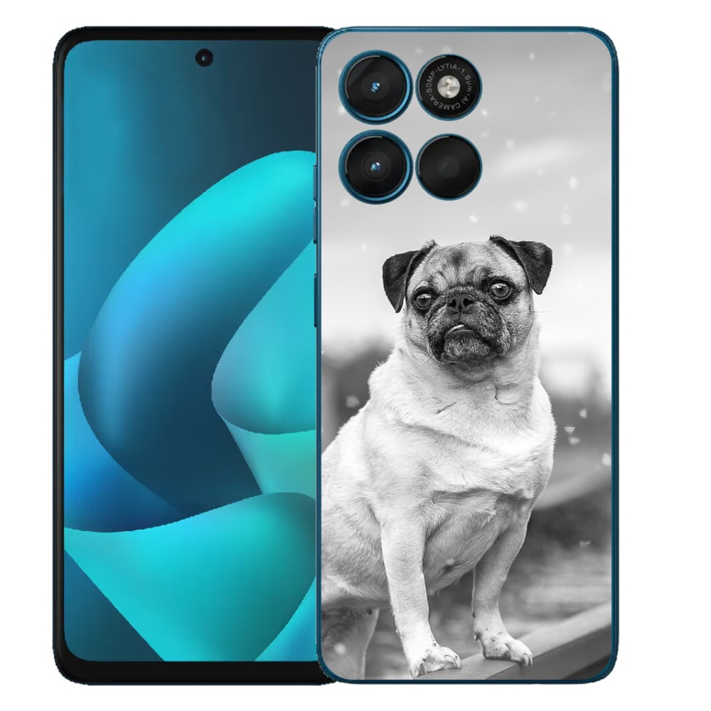 Gélový obal mmCase pre Motorola Moto G57 Power – mops