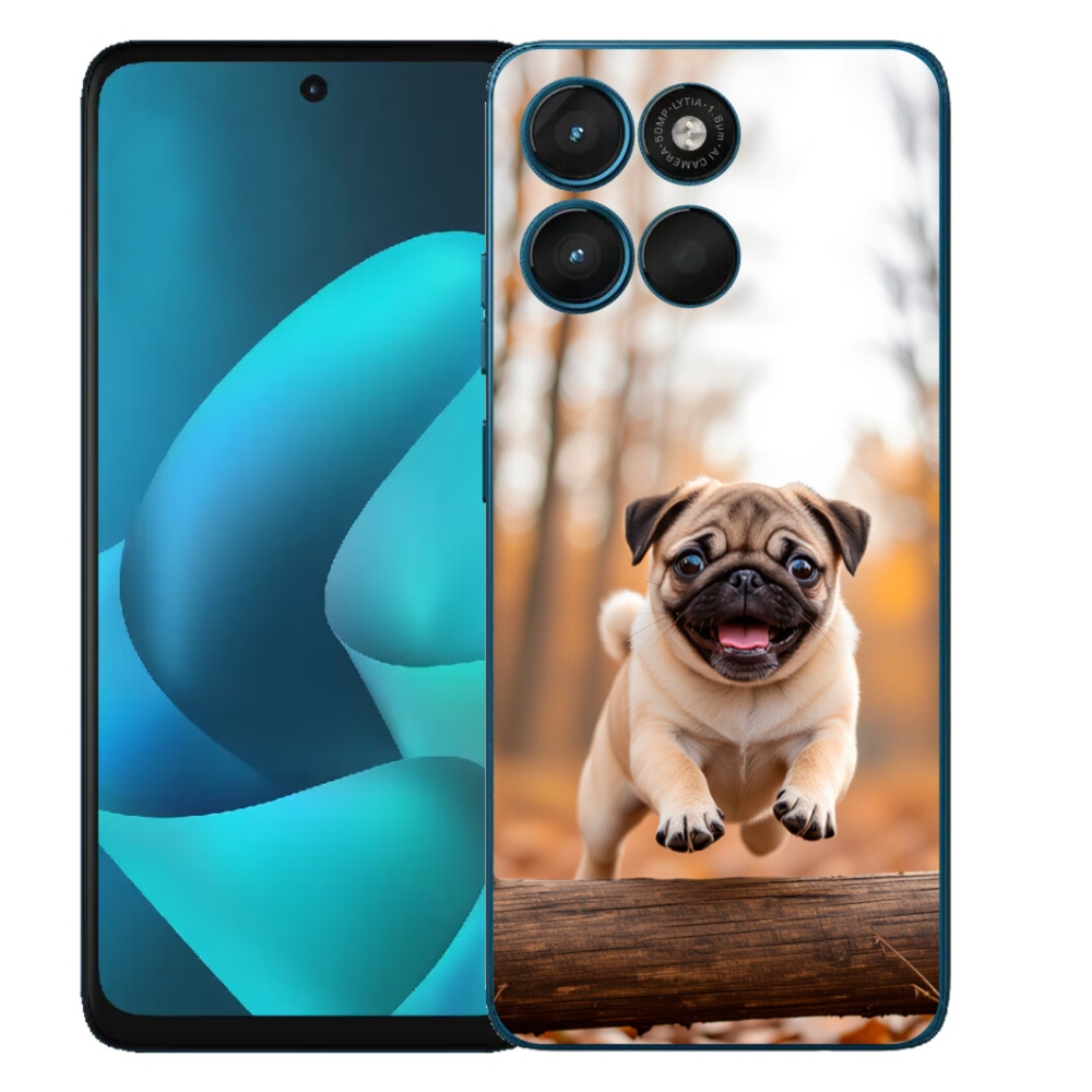 Gélový obal mmCase pre Motorola Moto G57 Power – mops 2