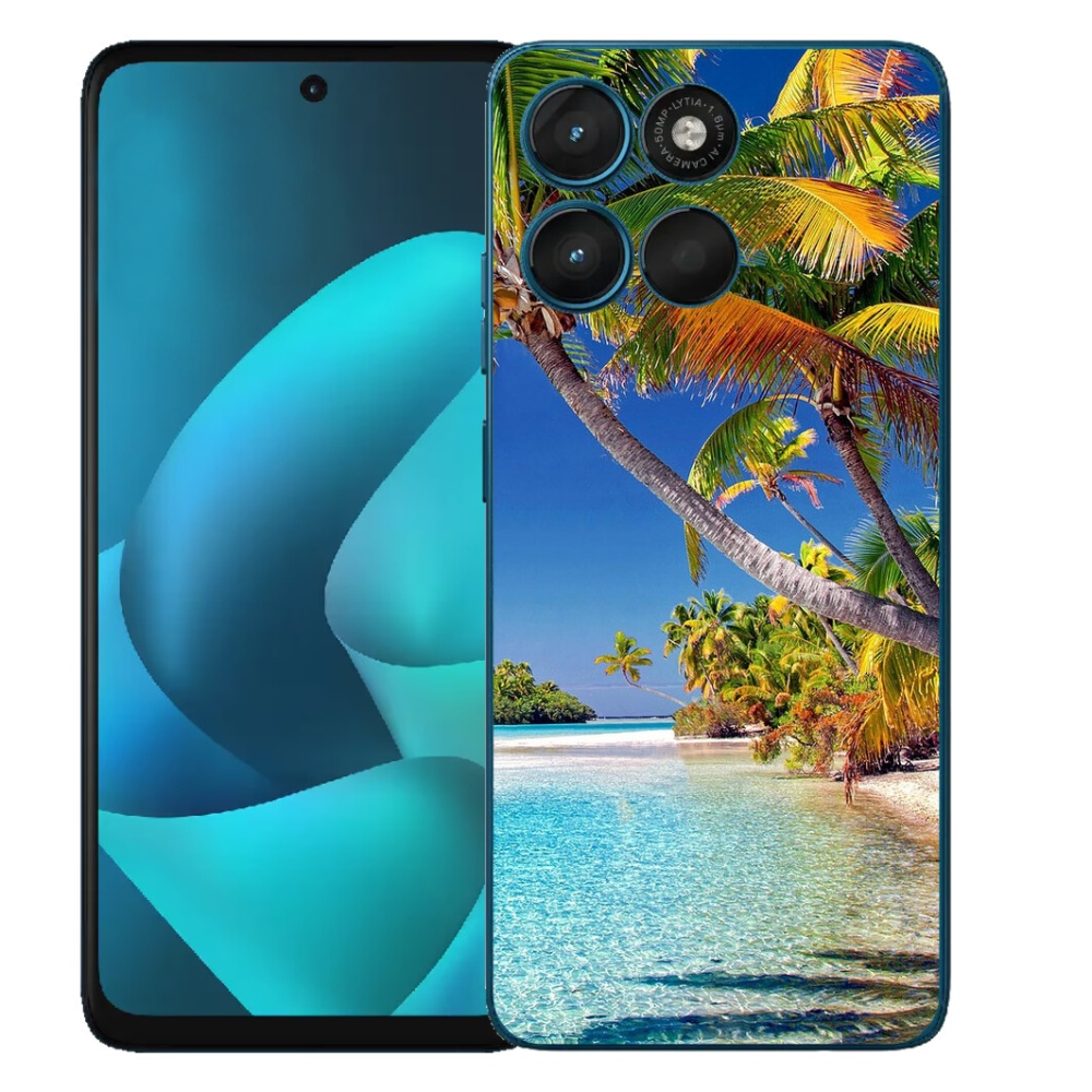 Gélový obal mmCase pre Motorola Moto G57 Power – morská pláž