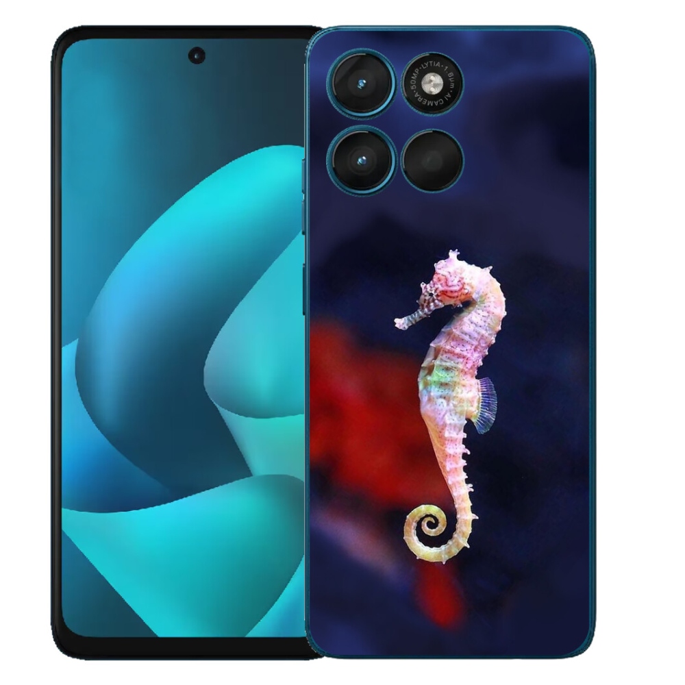 Gélový obal mmCase pre Motorola Moto G57 Power – morský koník