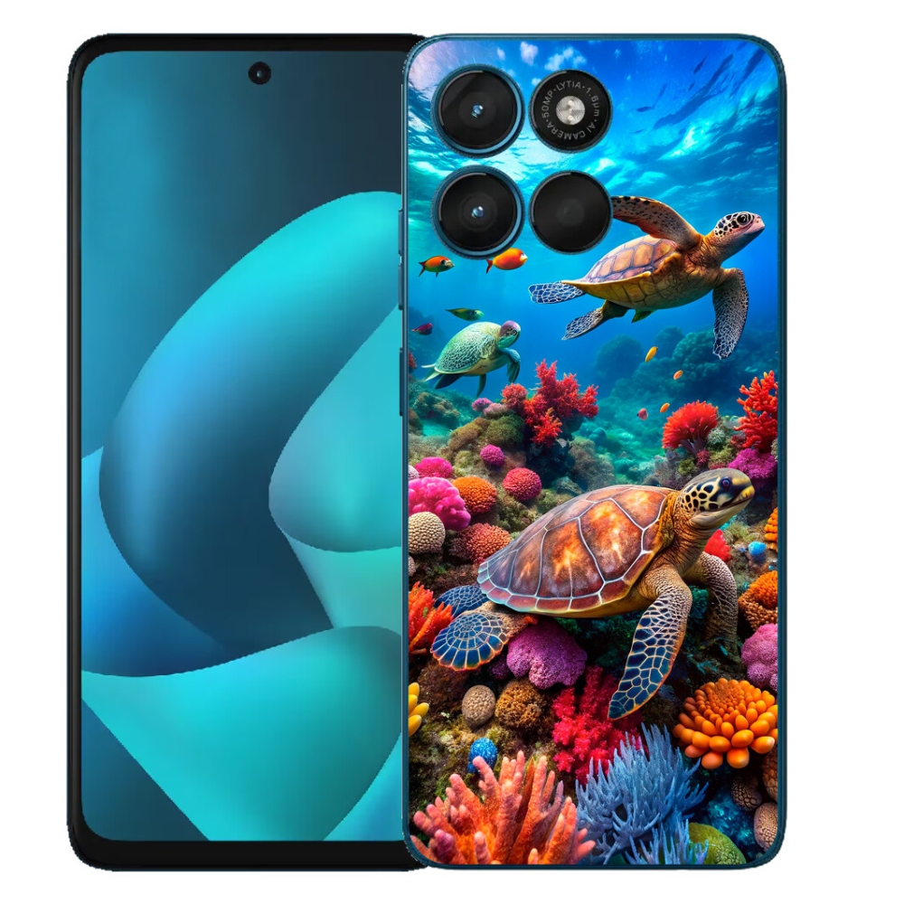 Gélový obal mmCase pre Motorola Moto G57 Power – Morský svet 2