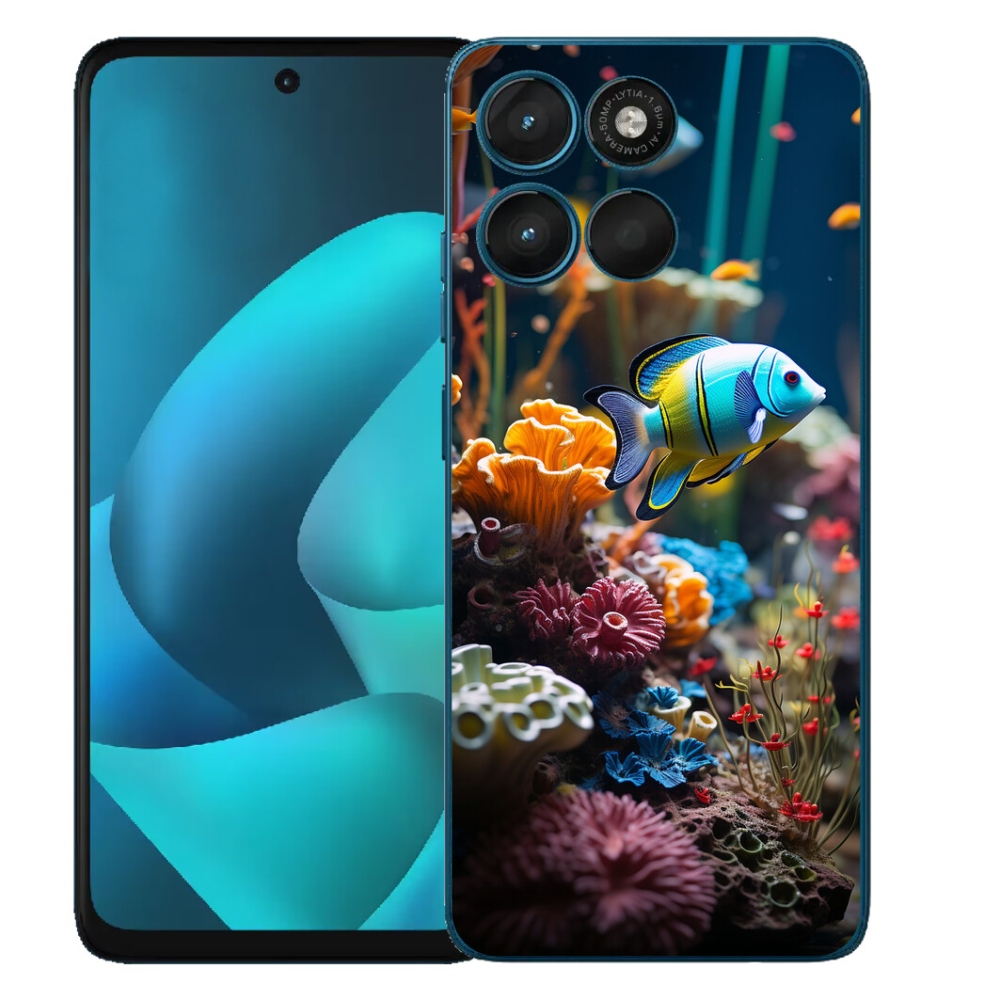 Gélový obal mmCase pre Motorola Moto G57 Power – Morský svet 5