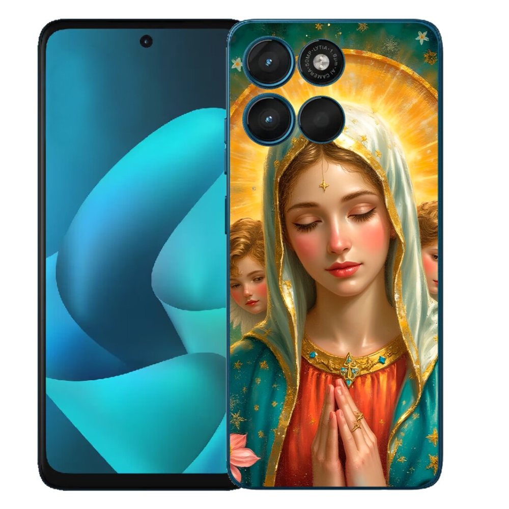 Gélový obal mmCase pre Motorola Moto G57 Power – náboženský motív 3