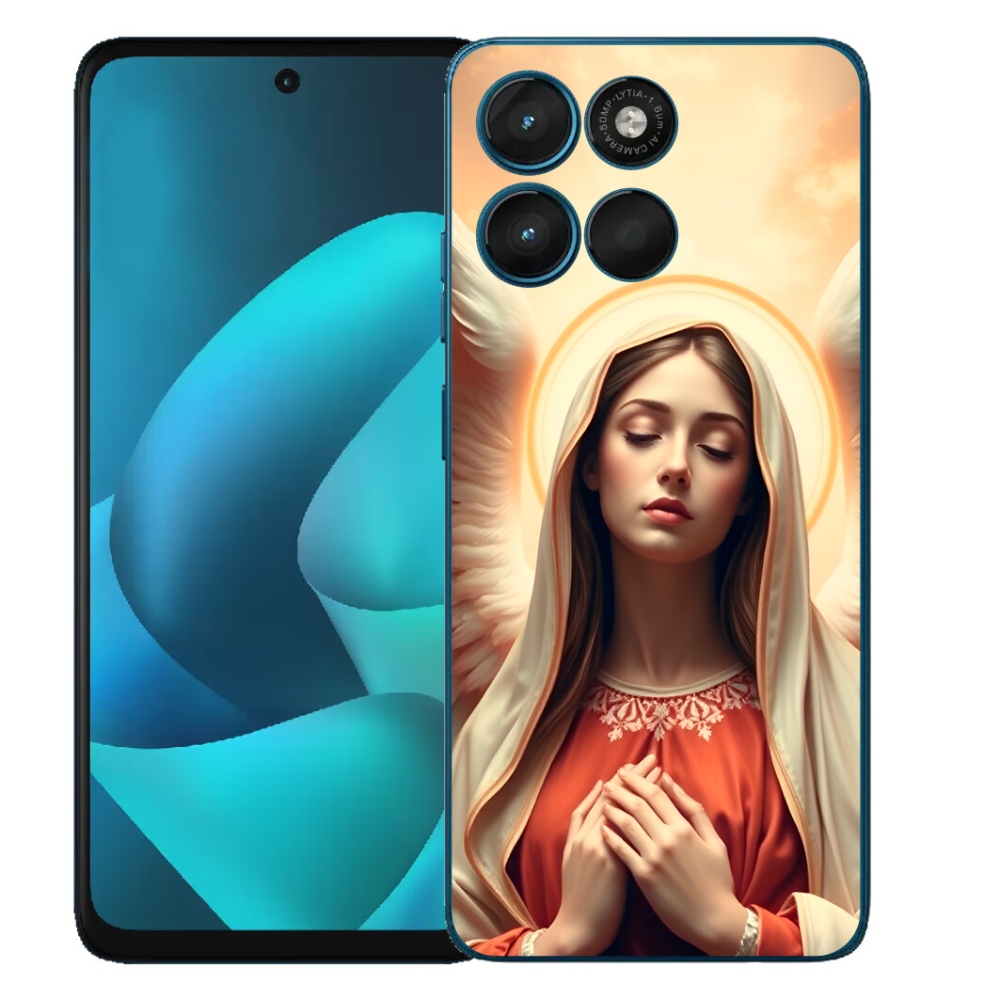 Gélový obal mmCase pre Motorola Moto G57 Power – náboženský motív