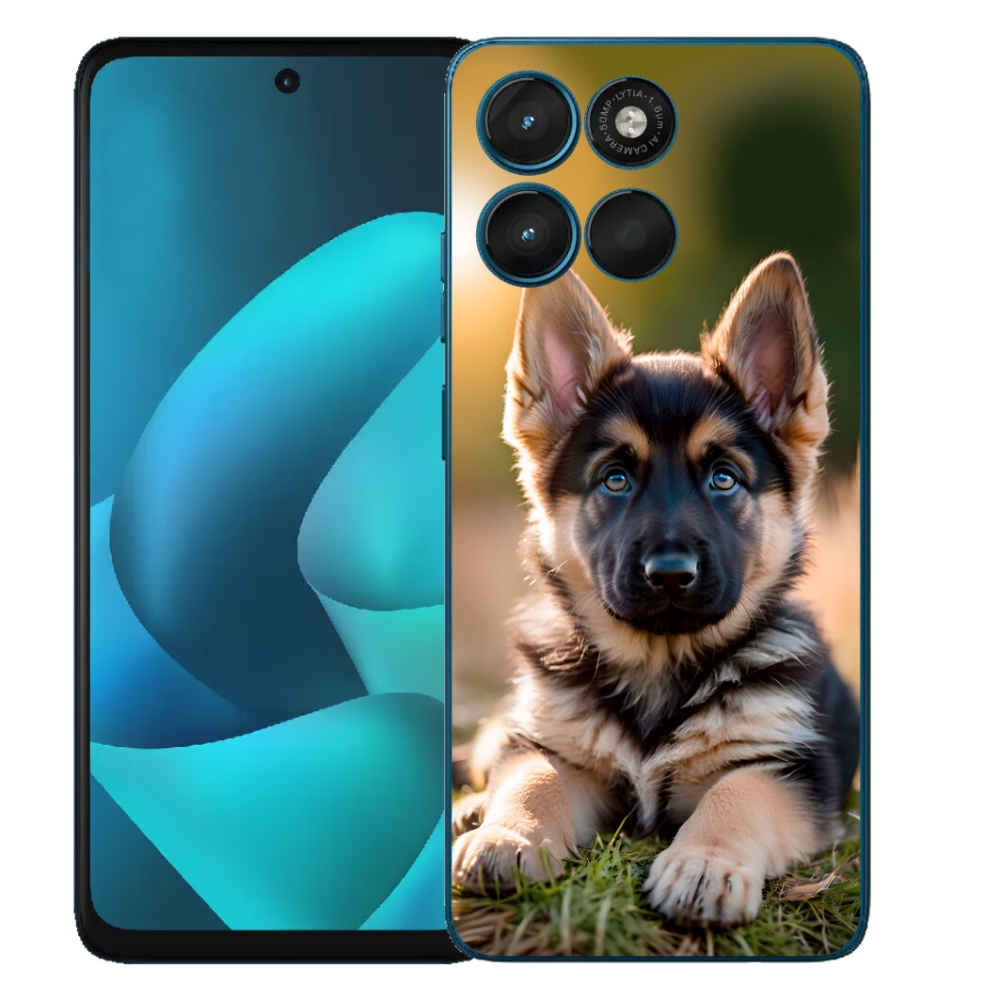 Gélový obal mmCase pre Motorola Moto G57 Power – nemecký ovčiak v prírode