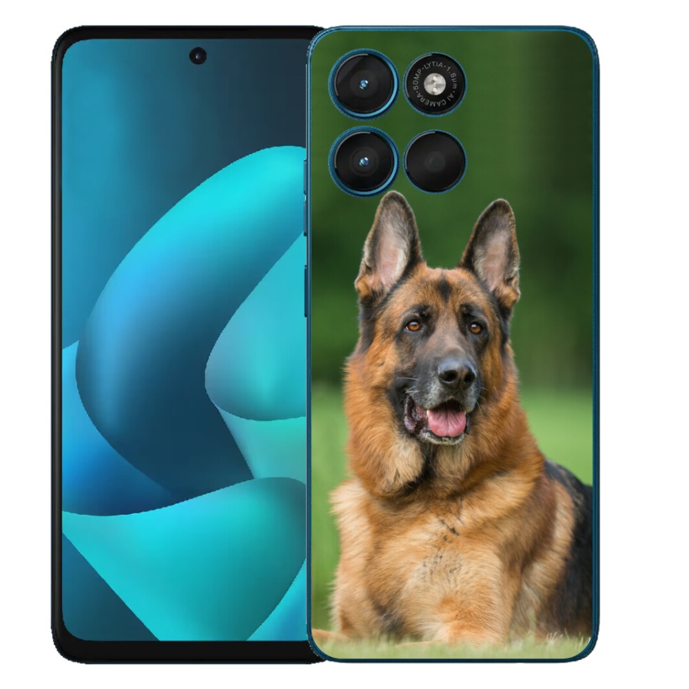 Gélový obal mmCase pre Motorola Moto G57 Power – nemecký ovčiak